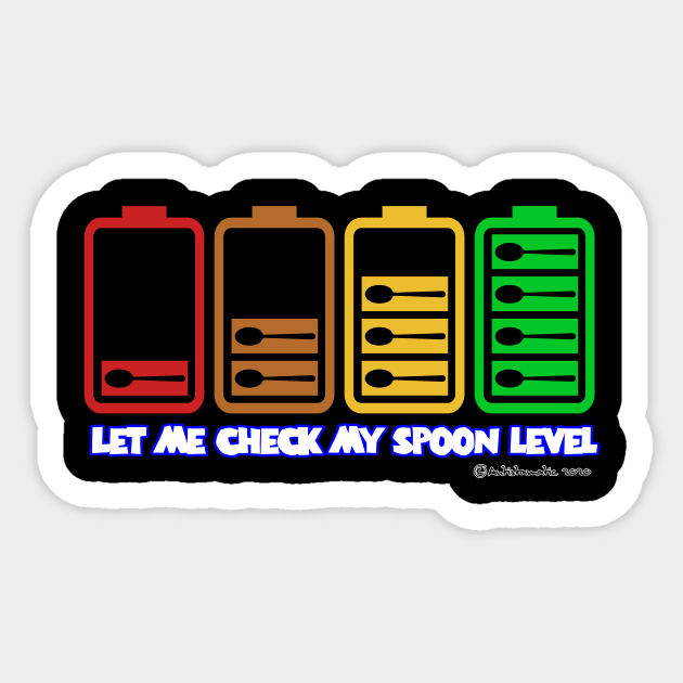 Spoons Sticker by Autistamatic